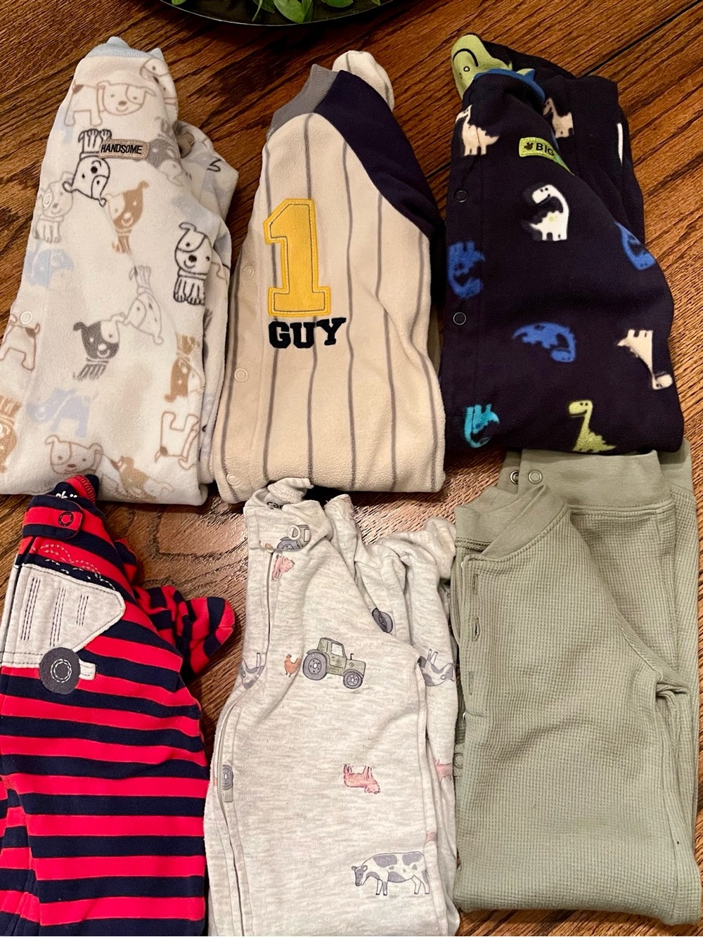 6-9 Month Boy Pajama Bundle